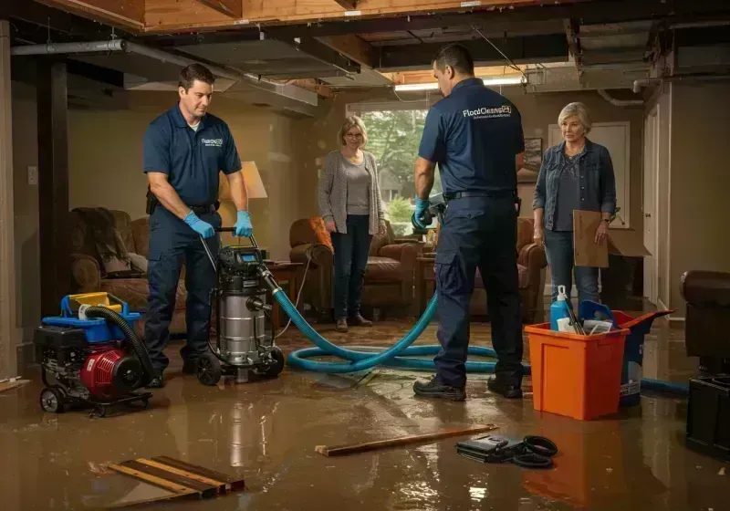 Basement Water Extraction and Removal Techniques process in Ledbetter, KY