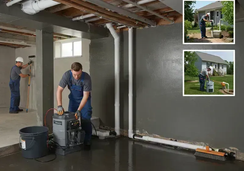 Basement Waterproofing and Flood Prevention process in Ledbetter, KY